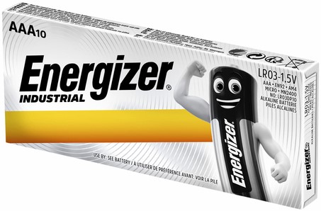 Batterij Energizer Industrial 10x AAA alkaline