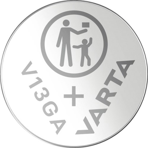 Batterij Varta knoopcel V13GA lithium blister à 1stuk-2