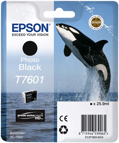 Inktcartridge Epson T7601 fotozwart