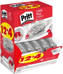 Correctieroller Pritt navulbaar 4.2mmx12m Flex promopack à 12+4 gratis-3