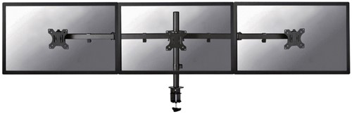 Monitorarm Newstar  D550D3 10-27" zwart