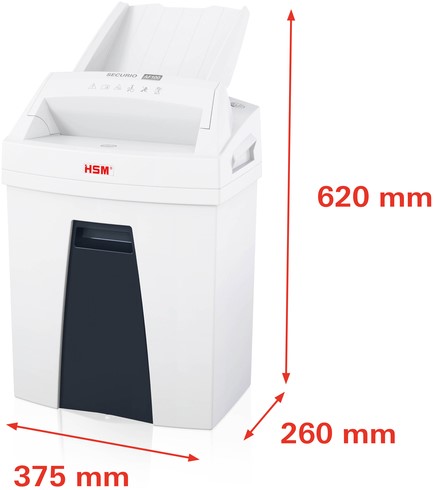 Papiervernietiger HSM Securio AF100 snippers 4mmx25mm-2