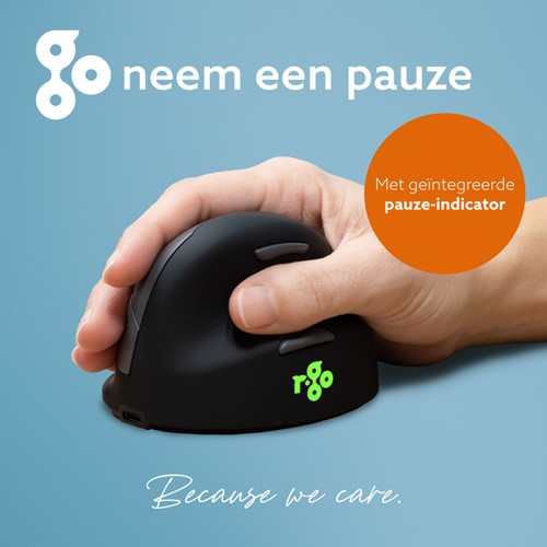 Ergonomisch muis R-Go HE Break Wireless Rechts L-3
