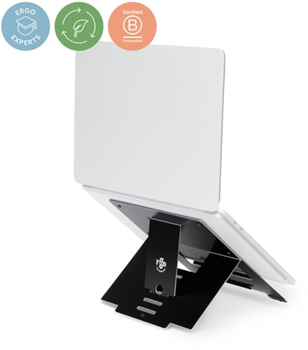 Ergonomische laptopstandaard R-Go Tools Riser zwart