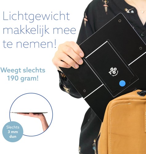 Ergonomische laptopstandaard R-Go Tools Riser zwart-2