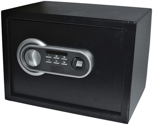 Kluis Pavo 350x250x250mm fingerprint elektronisch zwart-2