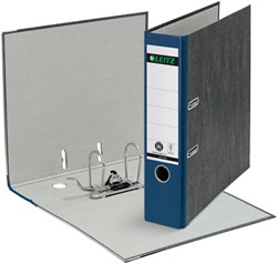 Ordner Leitz A4 80mm blauw gewolkt