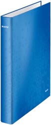 Ringband Leitz WOW A4 4-rings D-mech 25mm karton blauw