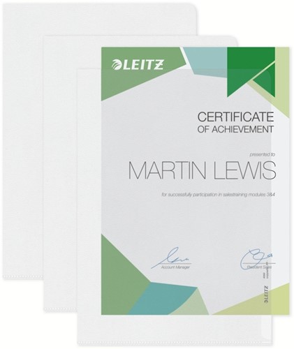 Insteekmap L-map Leitz premium A4 PP extra sterk-3