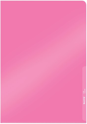 Insteekmap L-map Leitz premium A4 PVC rood