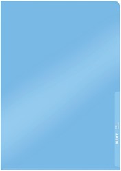 Insteekmap L-map Leitz premium A4 PVC blauw