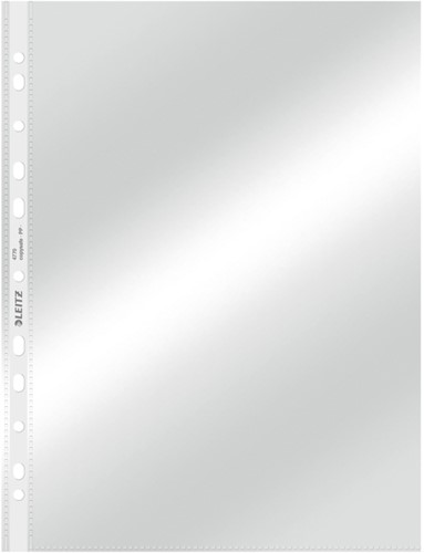 Showtas Leitz Premium standaard copy safe 0.08mm PP A4 transparant 100 stuks