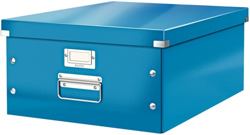 Opbergdoos Leitz Click & Store WOW groot 369x200x482mm blauw-2