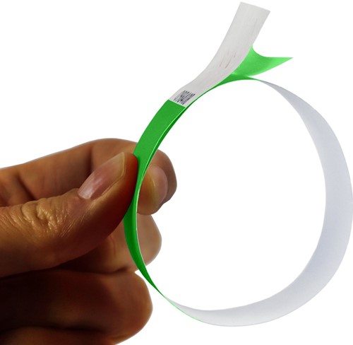 Polsband Combicraft Tyvek groen-2