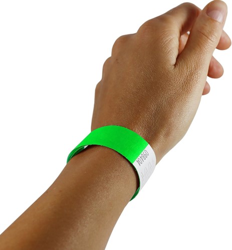 Polsband Combicraft Tyvek groen-3