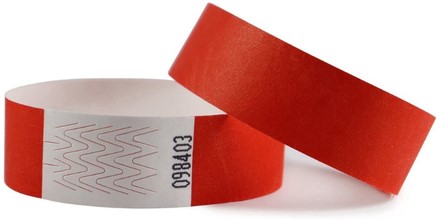 Polsband Combicraft Tyvek rood