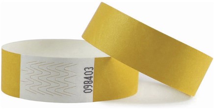 Polsband Combicraft Tyvek geel