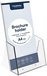 Folderhouder OPUS 2 1/3 A4 transparant
