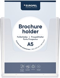 Folderhouder OPUS 2 wand A5 transparant