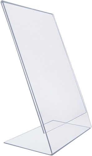 Kaarthouder OPUS 2 L-standaard A3 staand acryl-2