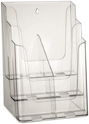 Folderhouder OPUS 2 6vaks 1/3 A4 transparant-2