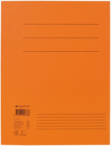 Dossiermap Quantore A4 320gr oranje