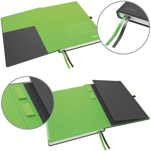 Notitieboek Leitz Complete hardcover iPad 10" gelinieerd zw-3