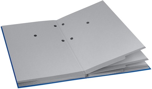 Vloeiboek Esselte karton 20 tabbladen blauw-2