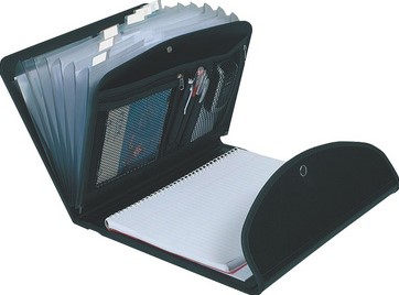 Sorteermap Exacompta Exactive Exacfolio A4 6 vakken PP zwart-3