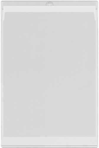 Insteekmap U-model Leitz Premium met ophangoog 0.20mm PVC A4 transparant 50 stuks