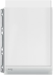Showtas Leitz 4755 4-gaats PVC 0.17mm glad met expansievouw