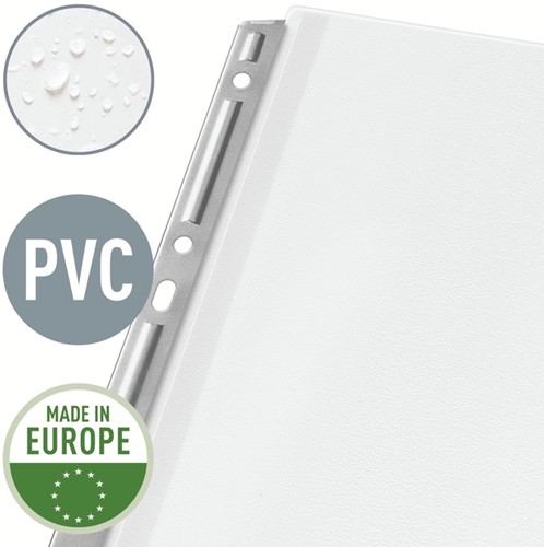 Showtas Leitz 4755 4-gaats PVC 0.17mm glad met expansievouw-2