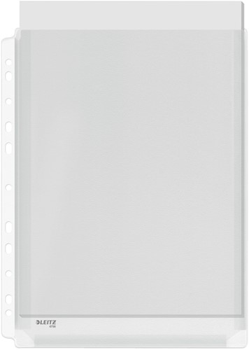 Showtas Leitz 4756 11-gaats PVC 0.17mm glad met expansievouw