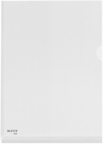 Insteekmap L-model Leitz 4056 A4 PVC 0,17mm expansievouw