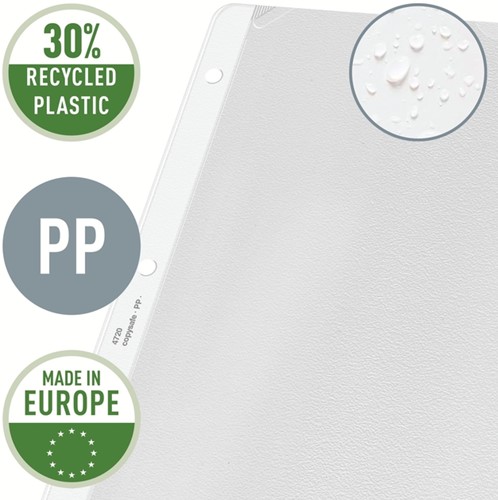 Showtas Leitz 4720 4-gaats 0.13mm PP glashelder-3