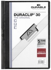 Klemmap Durable Duraclip A4 3mm 30 vellen assorti-2
