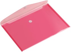 Enveloptas HF2 A5 dwars rood