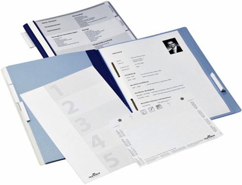 Personeelsmap Durable 2555 blauw-2