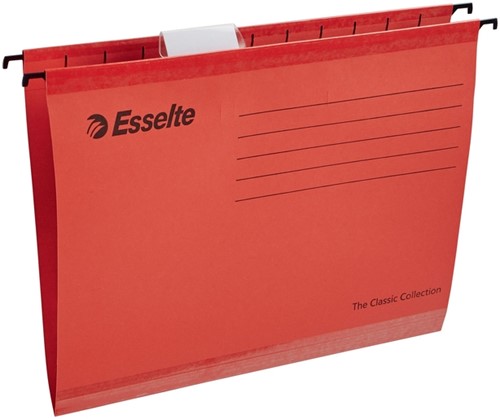 Hangmap Esselte Classic A4 V-bodem rood-3