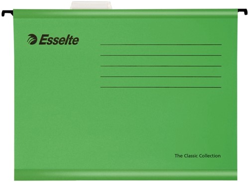 Hangmap Esselte Classic folio V-bodem groen