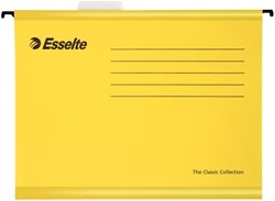 Hangmap Esselte Classic folio V-bodem geel