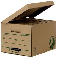 Archiefdoos Bankers Box Earth flip top bruin-2