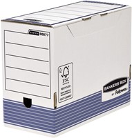 Archiefdoos Bankers Box A4 150mm wit blauw Meerkantoor