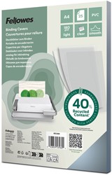 Voorblad Fellowes A4 PVC 180micron 25stuks