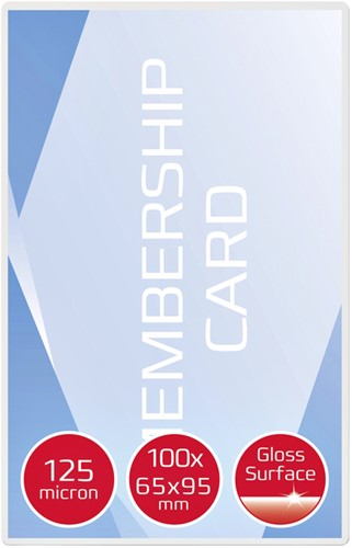 Lamineerhoes GBC overheids card 65x95mm 2x125micron 100stuks-3