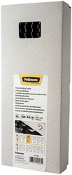 Bindrug Fellowes 10mm 21rings A4 zwart 100stuks