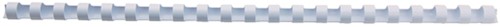 Bindrug GBC 8mm 21rings A4 wit 100stuks-2