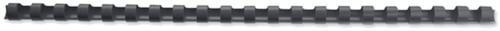 Bindrug GBC 12mm 21rings A4 zwart 100stuks-3