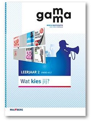 GaMMa (2e ed) themaboek Wat kies jij? 2 vmbo-kgt - Beperkt leverbaar