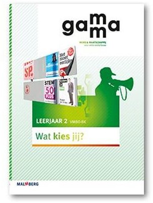 GaMMa (2e ed) themaboek Wat kies jij? 2 vmbo-bk - Beperkt leverbaar